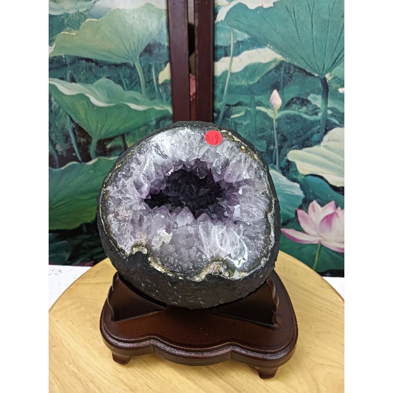 3.19公斤 ((烏拉圭紫水晶洞)) 藏風 納氣.納財.聚財