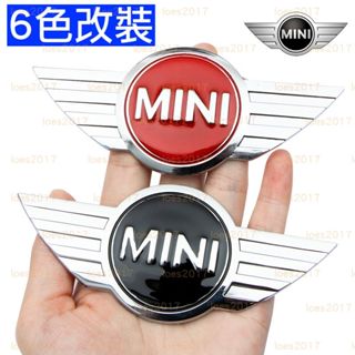 黑色 MINI COOPER 翅膀 貼標 前標 後標 車標 F54 F55 F56 R55 R56 R60 F60 改裝