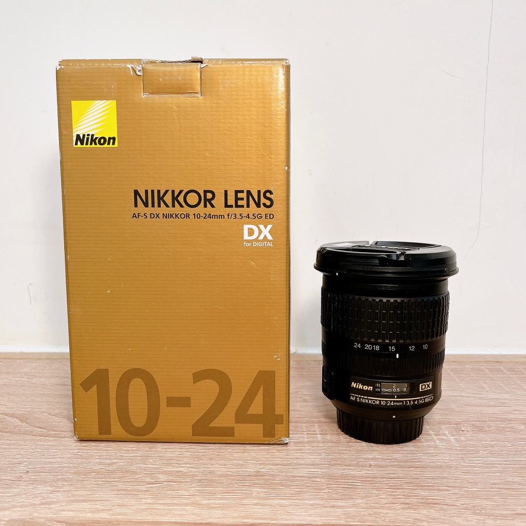 ( 畫質銳利廣角鏡 ) Nikon AF-S DX NIKKOR 10-24mm F3.5-4.5 G 狀況好 二手相機