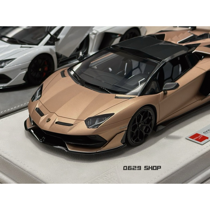 1/18 Lamborghini Aventador SVJ 藍寶堅尼模型車 大牛 收藏品 擺設裝飾 超跑模型 居家擺設