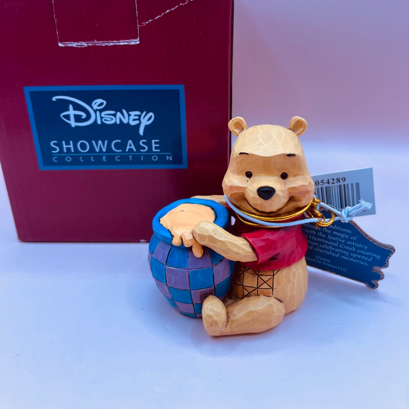 🌟現貨🌟日本 迪士尼 Winnie the Pooh 類木雕 公仔 擺飾品 小熊維尼