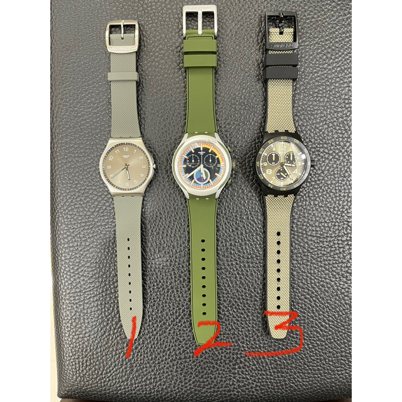 Swatch skin chrono 三眼計時 時尚 手錶 腕錶
