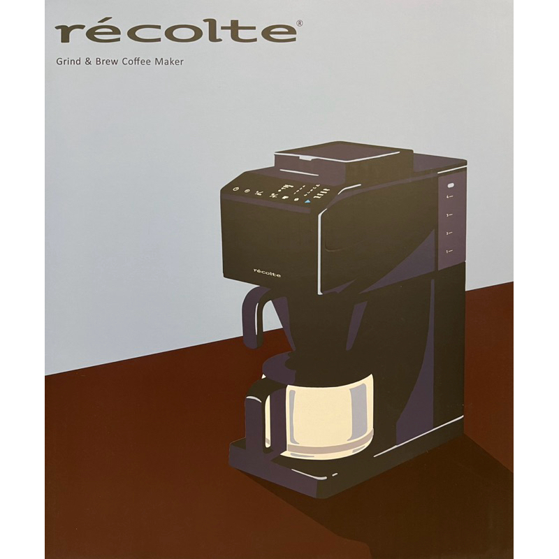 ［9成5新］récolte RCD-1 全自動咖啡機 麗克特 咖啡機 僅拆封檢查商品及配件 非功能問題不退貨