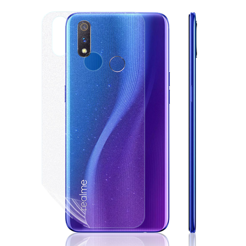 【大螢膜 Pro II】Realme 3 Pro 背蓋保護貼 犀牛皮 抗衝擊 頂級超跑貼膜