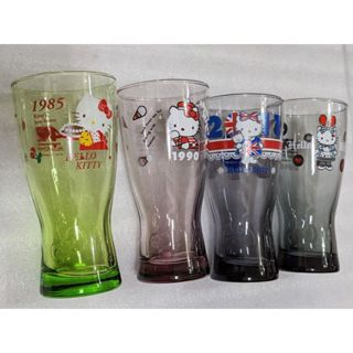 4入 Kitty HELLO KITTY 40週年 40週年 玻璃杯