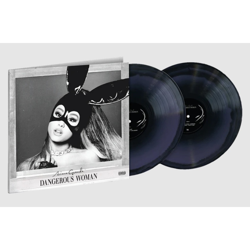 Ariana Grande 亞莉安娜 - Dangerous Woman 專輯限定黑膠/紫黑色漩渦彩膠