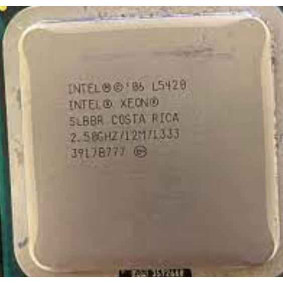 Intel Xeon L5420 @ 2.50GHz  Socket: LGA771