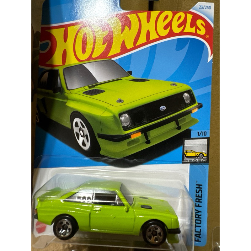 Hotwheels 風火輪 福特 Escort RS2000 綠色