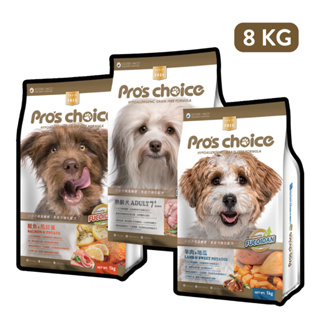 Pro's Choice 博士巧思無穀犬食 羊肉地瓜 鮭魚馬鈴薯 7⁺熟齡專屬保健配方+褐藻 8kg - 艾爾發寵物