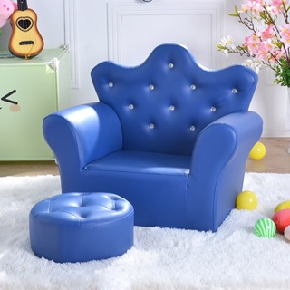 【免運】韓式兒童沙發 皇冠造型沙發 小沙發椅 單人座椅 卡通凳子 寶寶小沙發 兒童沙發椅 多色可選 生日禮物 兒童禮物