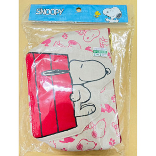 SNOOPY史努比帆布造型化妝包筆袋