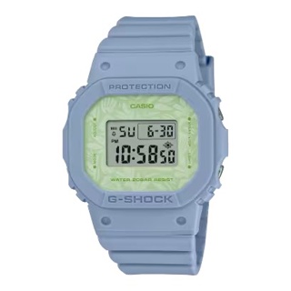 【柏儷鐘錶】CASIO G-shock 電子錶 植物主題系列 淡藍紫色 GMD-S5600NC-2