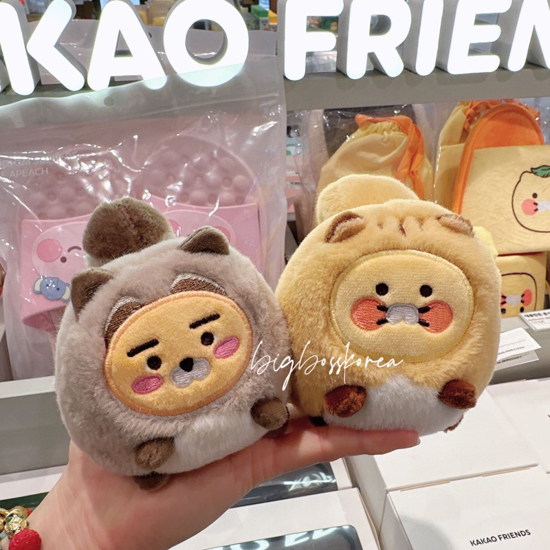 現貨 𝒃𝒊𝒈𝒃𝒐𝒔𝒔ᵏᵒʳᵉᵃ 韓國正品 KAKAO FRIENDS 🇰🇷 熱呼呼暖手娃娃 暖暖包