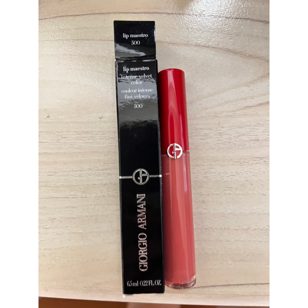 全新 正品 Giorgio Armani 500 奢華絲絨訂製唇萃