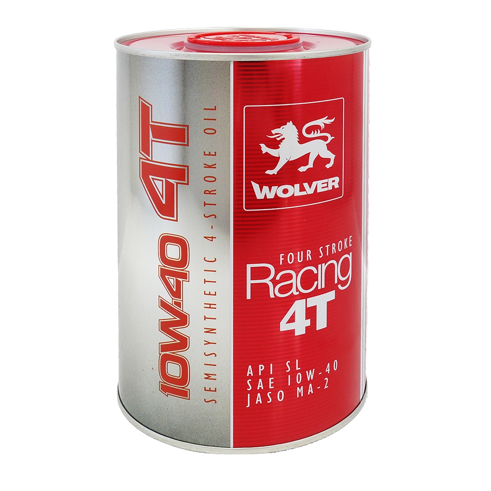 德國 WOLVER 狼堡 4T RACING SL 10W40 1L 機油 1L 台灣總代理公司貨【油購站】