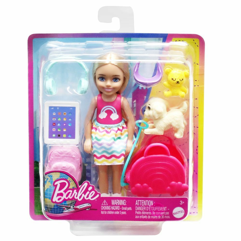 全家樂玩具 芭比小凱莉旅行組合  Barbie 芭比 芭比娃娃