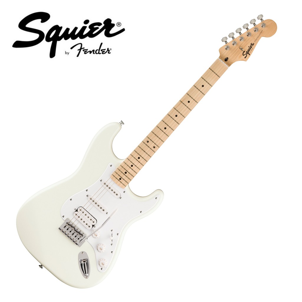 名冠樂器 Squier Sonic Stratocaster HSS MN WPG AWT 單單雙 電吉他 白色