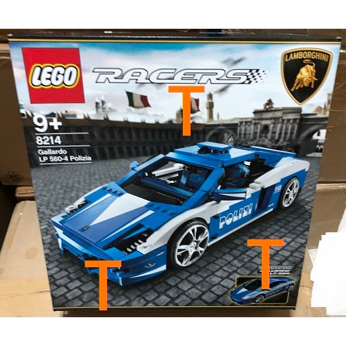 LEGO 樂高 8214 Lamborghini Gallardo LP 560-4 Polizia  RACERS系列