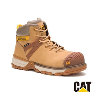 【CAT】男 EXCAVATOR SUPERLITE WP CCT 碳纖維塑鋼鞋-91196-黃色