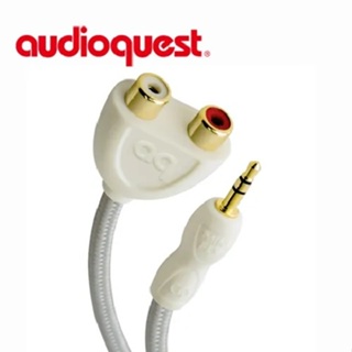 美國 Audioquest FLEXIBLE 3.5mini(公) 轉 2RCA(母) 3.5轉雙蓮花 轉接線