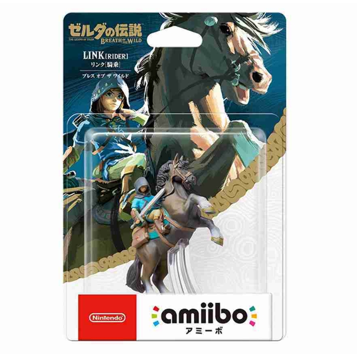 【可可電玩】&lt;現貨&gt;Switch 薩爾達傳說 曠野之息 Amiibo 公仔 模型 林克 林克騎馬 林克騎乘款