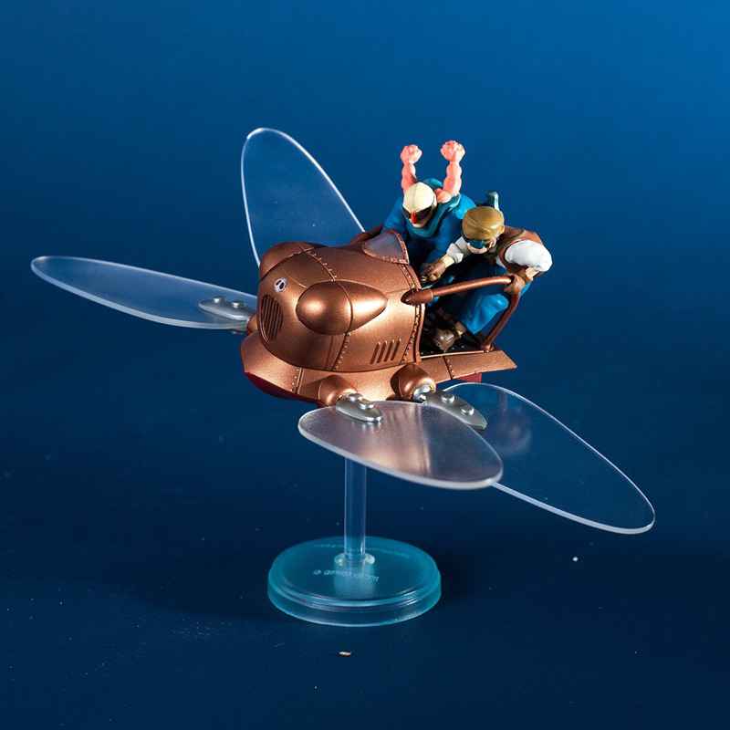 現貨『吉卜力』天空之城 拉普達 滿滿的鼓翼機收藏 飛行器 橡子共和國 朵拉 巴魯 希達 鼓翼機 盲盒 盒玩