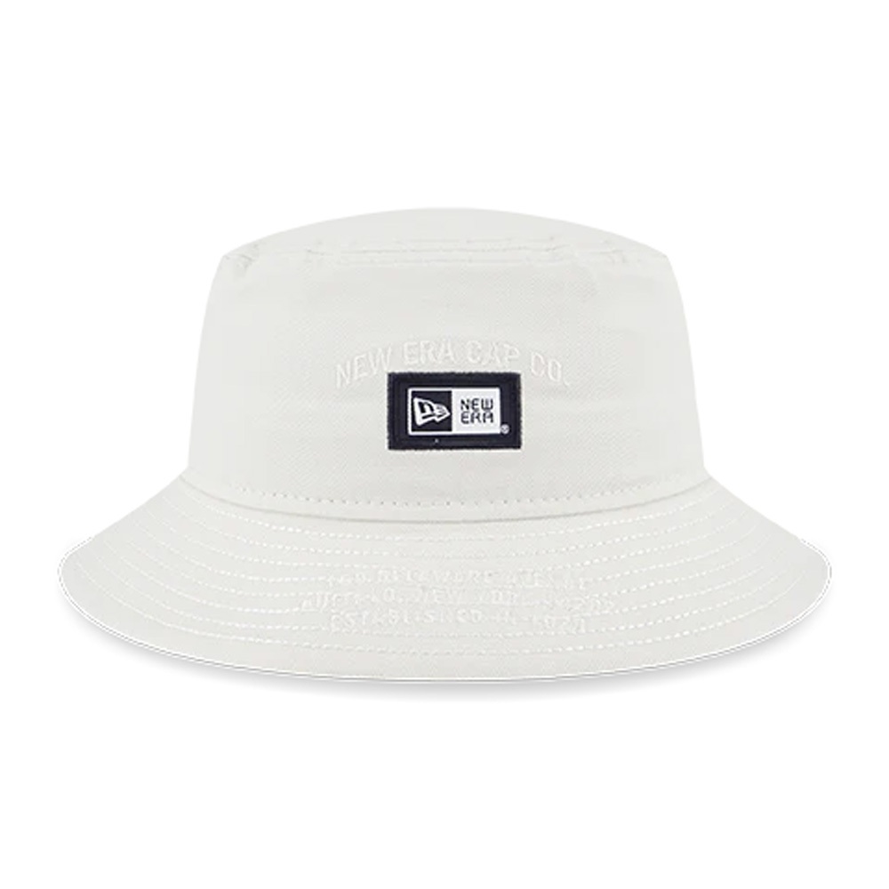 NEW ERA 漁夫帽 01 LABEL PRINT NEW ERA 象牙白 NE13705299