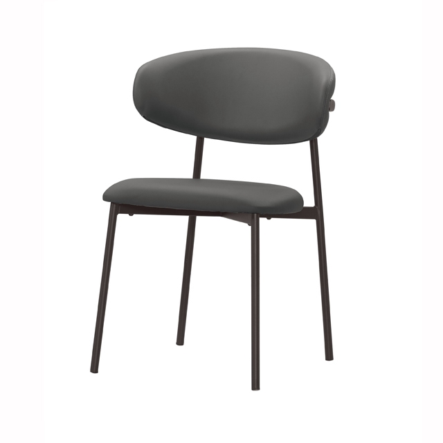 北歐風 韋恩 餐椅 黑鐵腳版 工業風 現代風 CHR046