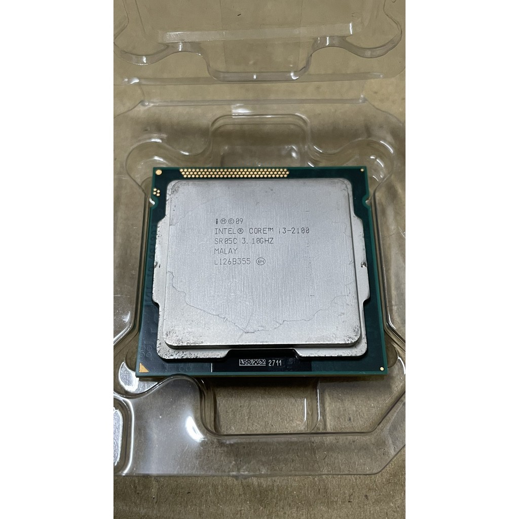 Intel Core i3-2100 CPU 適用1155主機板