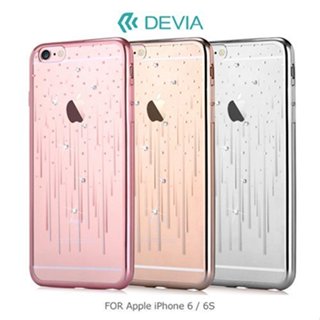 DEVIA Apple iPhone 6 / 6S Plus 5.5吋 柔鑽保護軟套(流星雨) 出清