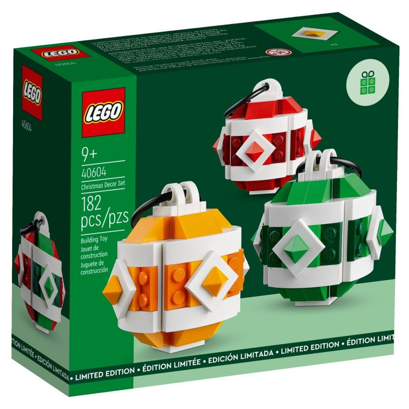 ［想樂］全新 樂高 LEGO 40604 聖誕節 聖誕吊飾 Christmas Decor Set