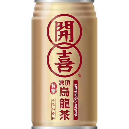 【宅配免運】開喜烏龍茶-低糖318ml*48入(鋁罐)   #開喜#御茶園#原萃#綠茶#天仁#每朝#茶裏王#阿里山#茶葉