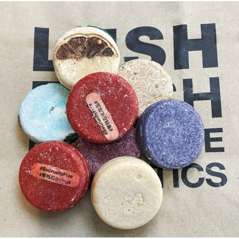 🔴新版Lush洗髮餅🔴現貨24小時出貨🔴買3個送網＋盒❇️5個加送白色時尚家用皂盒🎁🇬🇧英國購入全新正品🇬🇧#小紅帽