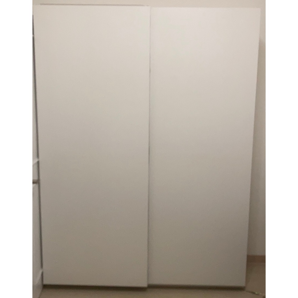 ikea五呎衣櫃 衣櫥 滑門衣櫃 二手 功能正常 請先詢問 可幫運 市價17500