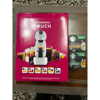 標雀巢多趣酷思膠囊咖啡機 INFINISSIMA TOUCH ｜買機臺送「星巴克派克市場 美式、拿鐵膠囊」