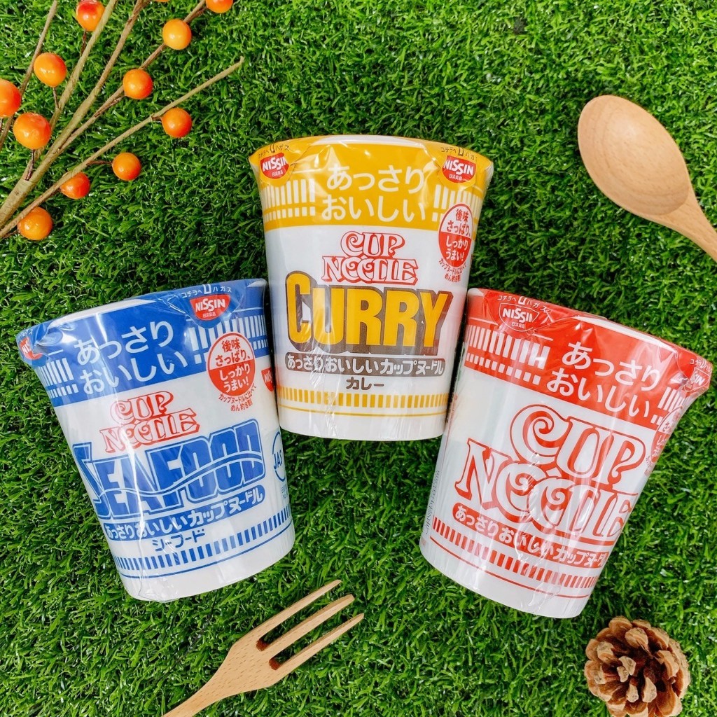 【疲老闆】日本 NISSIN CUP NOODLE 日清 清爽杯麵 海鮮 咖哩 醬油 杯 杯麵 宵夜