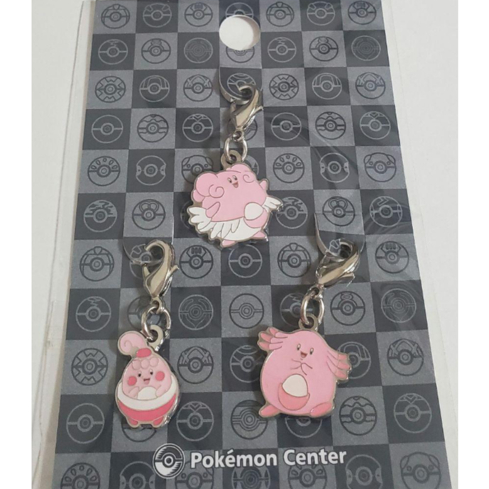 【訊地ノ心】No.440、No.113、No.242 全國圖鑑吊飾組 (小福蛋、吉利蛋 ラッキ－、幸福蛋ハピナス)