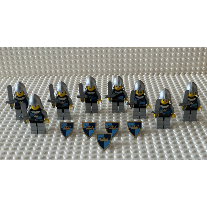 LEGO樂高 城堡系列 絕版 二手 10193 皇冠 士兵 徵兵 人偶