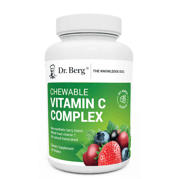 柏格醫生 Dr. Berg Chewable Vitamin C Complex 維生素C 嚼片 (60片)