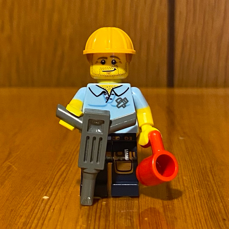 樂高 LEGO 71008 13代 人偶 9號 伐木工匠 鋸子 木頭 私訊折價
