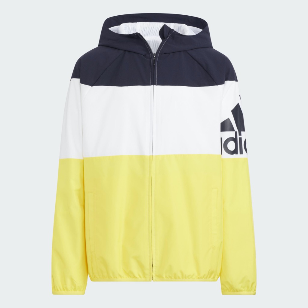 𝓑&amp;𝓦現貨免運 HS1024 Adidas 兒童 連帽外套