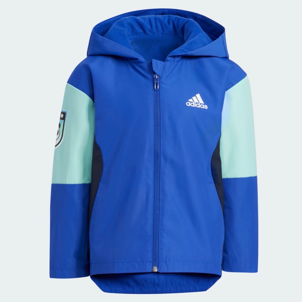 𝓑&amp;𝓦現貨免運 IA8262 Adidas 兒童 連帽外套