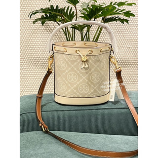 TORY BURCH/TB monogram 水桶包 緹花水桶包 手提包 肩背包 斜背包 側背包 多色可選擇