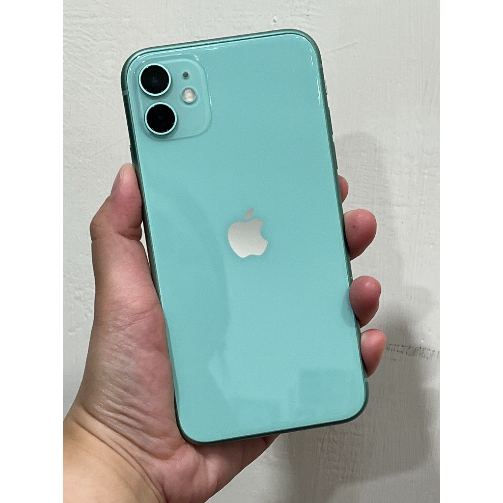 （自取更優惠）iPhone 11 綠色 128G 外觀9.8`成新，功能正常，電池健康度100%