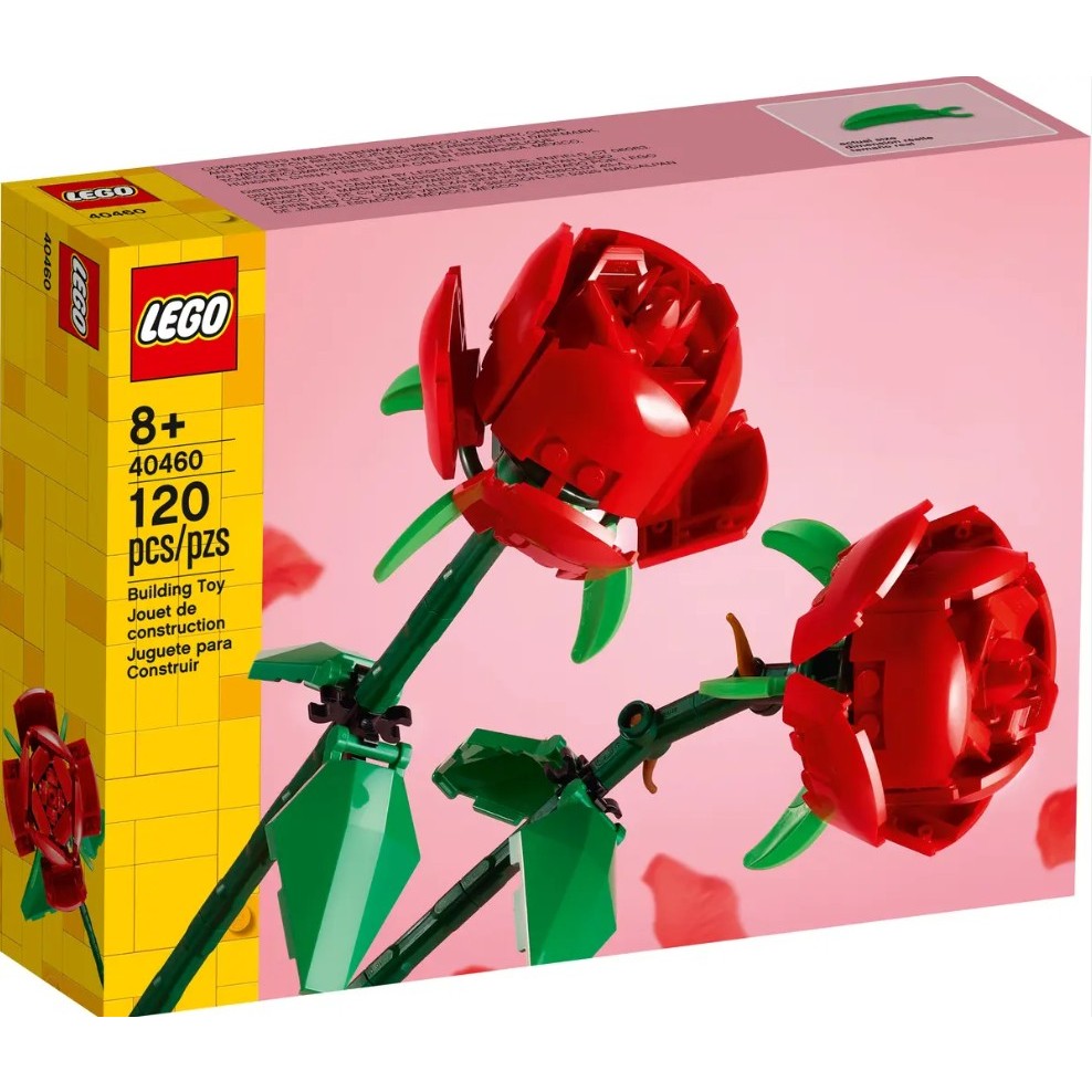LEGO 40460 玫瑰花 LEL Flowers 系列 樂高公司貨 永和小人國玩具店 104A