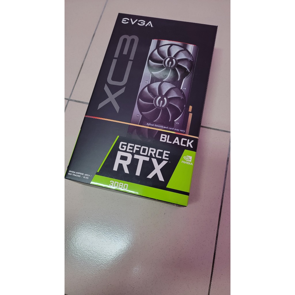 EVGA RTX3080 XC3 10GB 已註冊 有發票