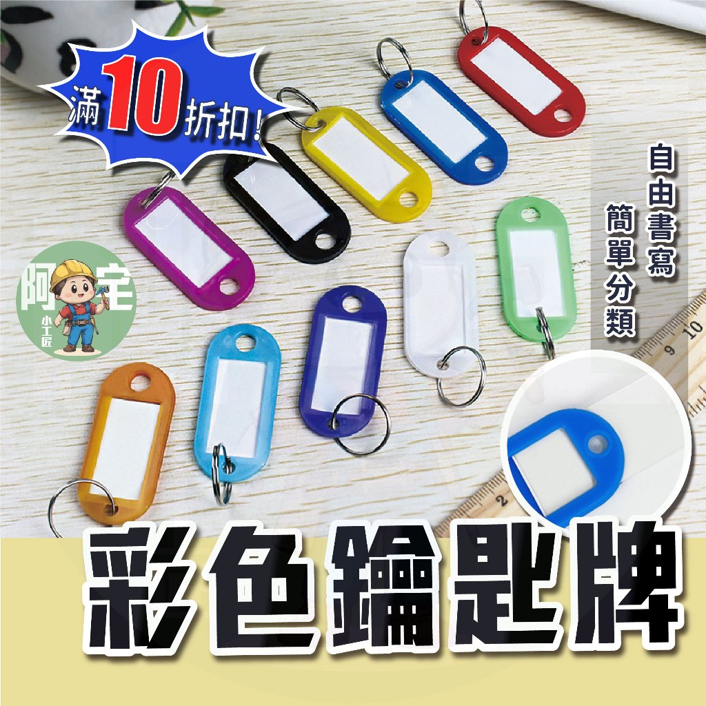 【滿10折扣 】鑰匙牌鑰匙 鑰匙環 鑰匙圈 [24小時發貨]  鑰匙分類 包租婆 包租公 租屋公司 房東最愛 租屋