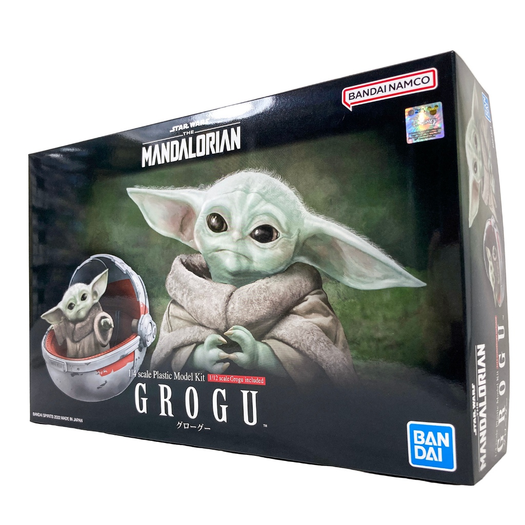 BANDAI 模型 Star Wars 星際大戰 1/12 曼達洛人 GROGU 格羅古 古古 1/4大小隻 鋼不辣商舖