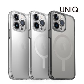 【UNIQ】iPhone 15 超透亮防摔雙料保護殼(Lifepro/透明/支援磁吸)｜Pro/Plus/Max 手機殼