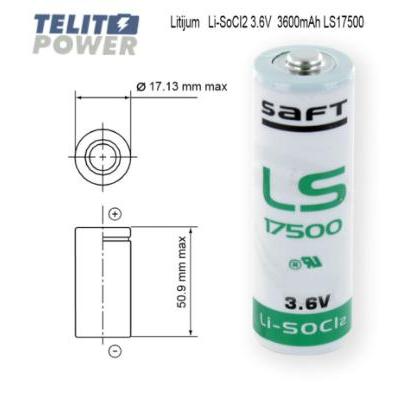 台灣現貨 SAFT LS17500 電池 3.6V  3600 mAh